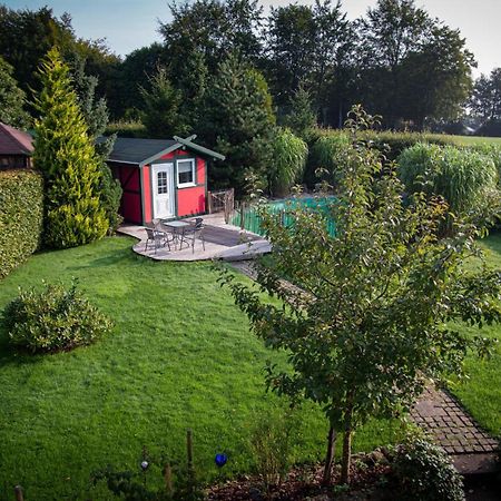 Ferienhaus Mountfrosch Mit Sauna Und Naturpool Monschau Exterior photo